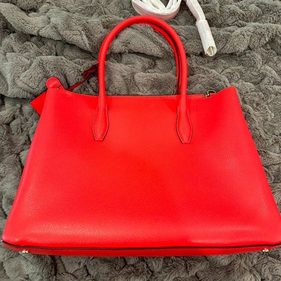 Like New Red Kate Spade Tote - Picture 2 of 9